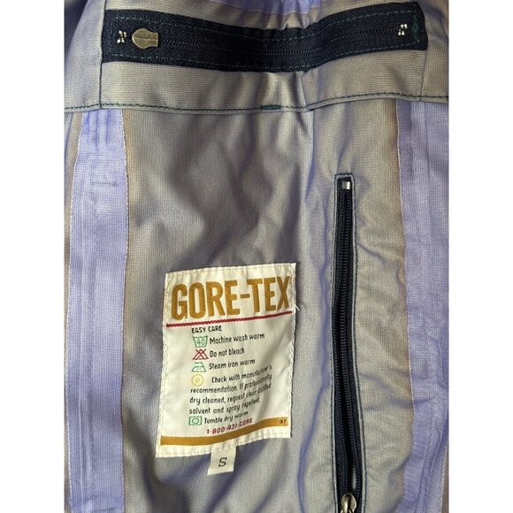 Vintage Simms Goretex Jacket Dry Coat Men’s Small Green Rare - Picture 3 of 16